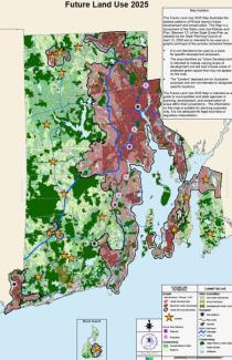 Rhode Island future land use map 2025