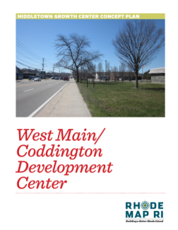 Middletown Development Center Cover page
